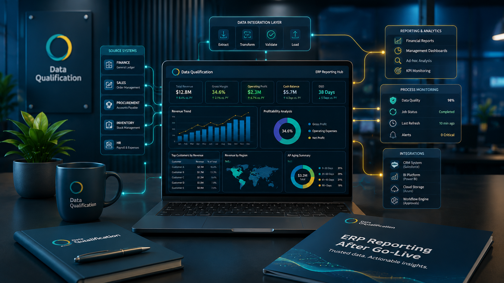 ERP reporting review after a systems implementation