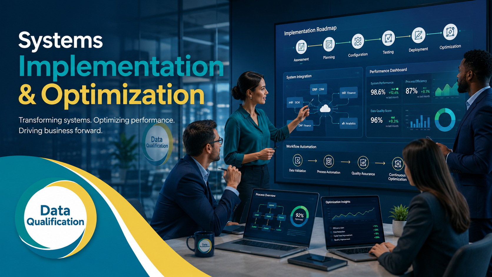 Enterprise systems implementation and integrated business workflow